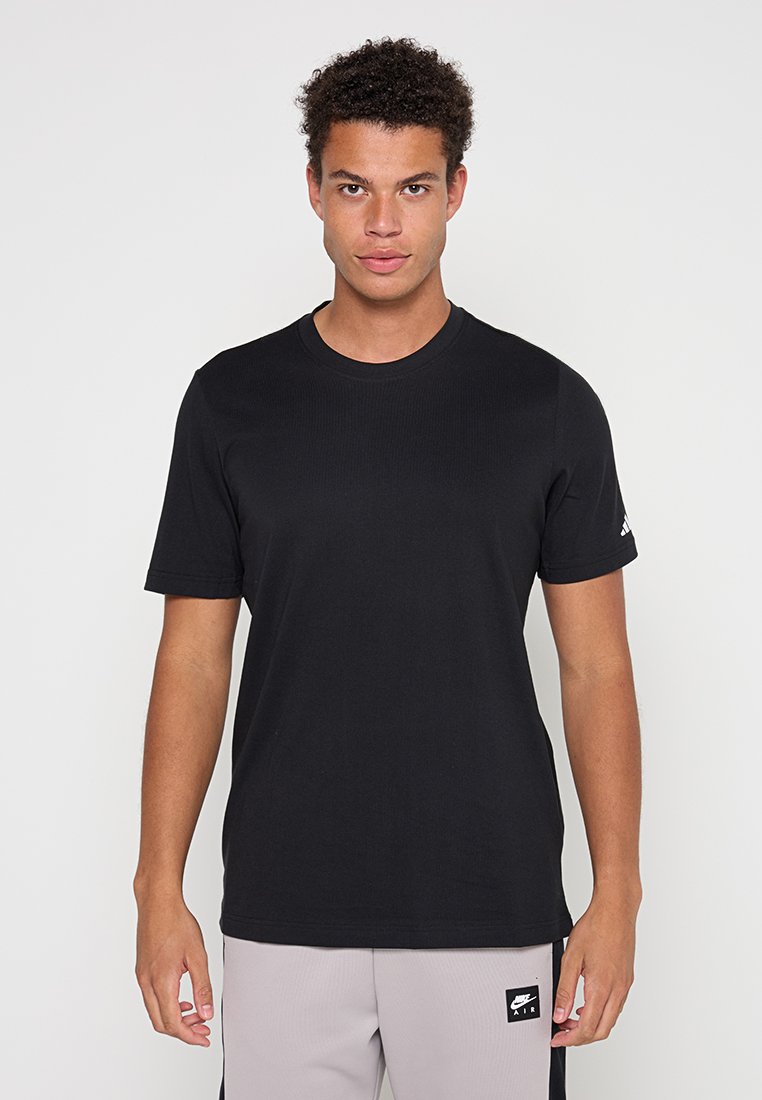 adidas Golf T-shirt basic zwart adidas Golf T-shirt basic zwart