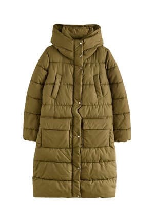 REGULAR FIT - SHOWER RESISTANT PADDED HOODED - Zimný kabát - khaki green
