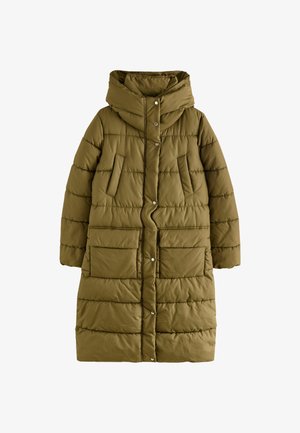 REGULAR FIT - SHOWER RESISTANT PADDED HOODED - Zimski kaput - khaki green