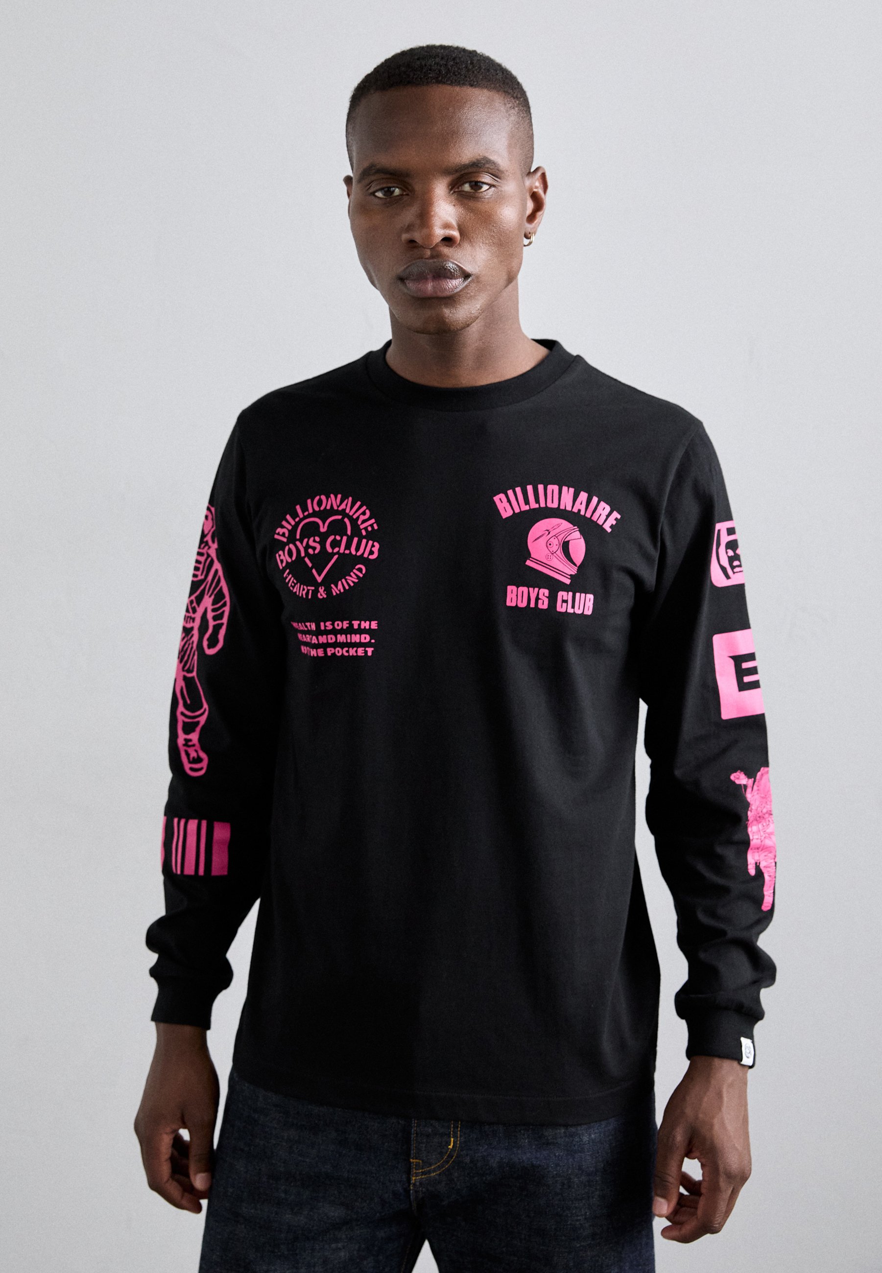 Billionaire Boys Club MULTI GRAPHIC - Long sleeved top - black 