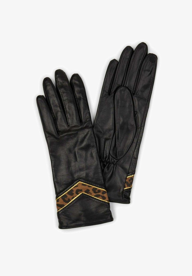 LANCASTER Guanti - noir léopard