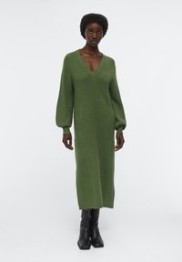 Object OBJMALENA L/S NOOS - Robe pull - artichoke green