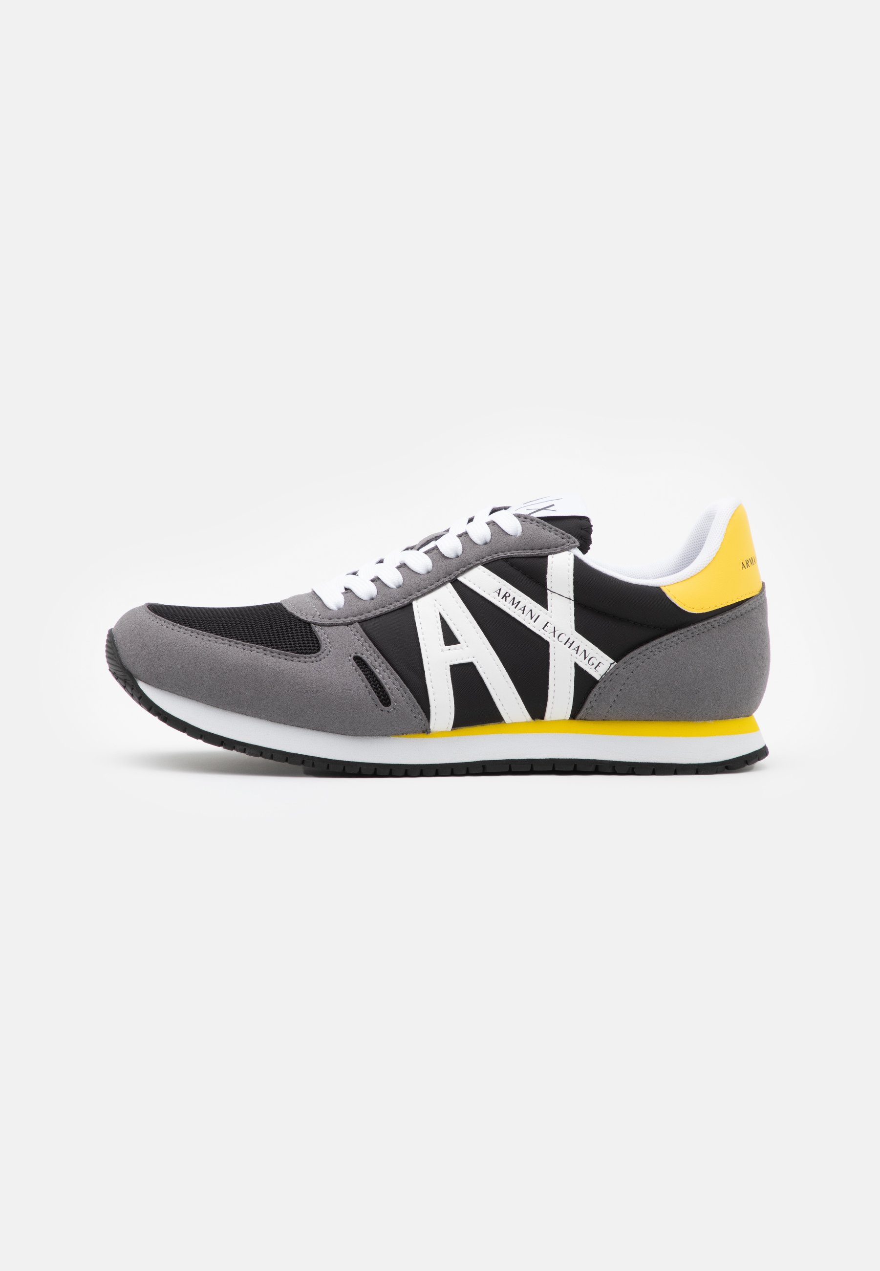 Armani Exchange Sneakers basse - medium grey/black/grigio - Zalando.it