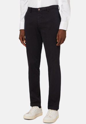 Trousers - navy blue