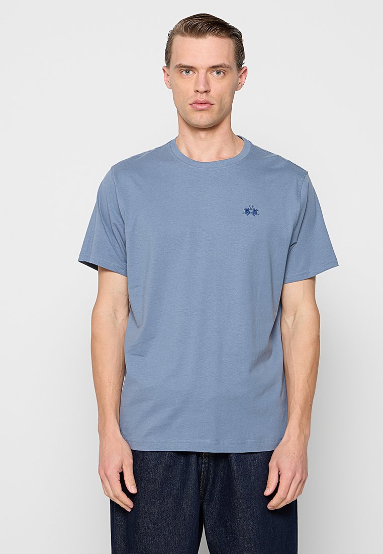 LA MARTINA T-shirt basic blauw