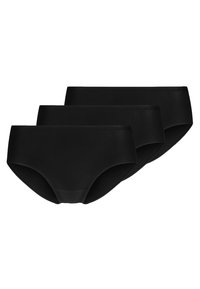 SOFTSTRETCH SHORTY 3 PACK - Püksid - black