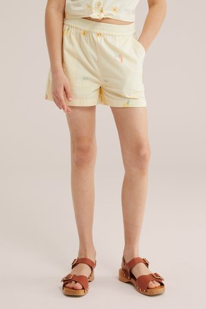 WE Fashion Lühikesed püksid - light yellow