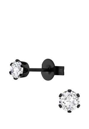 Orecchini - metallic black