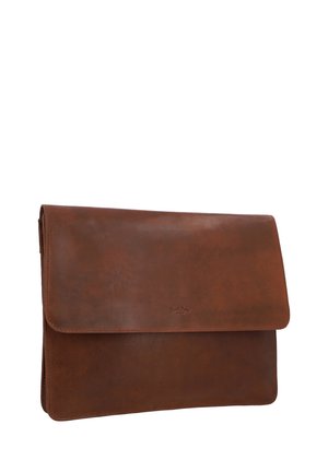 Gusti Leder, AFTON - Notebooktasche - braun