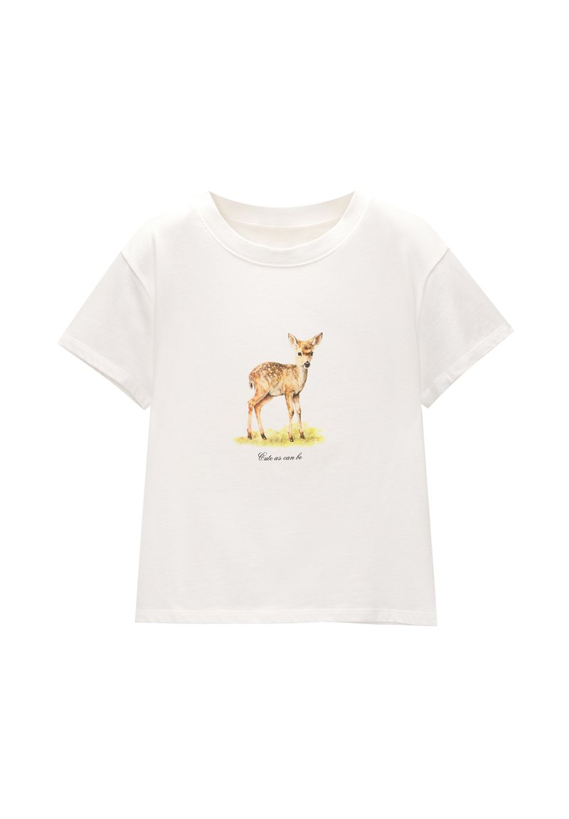 PULL&BEAR T-shirt print wit