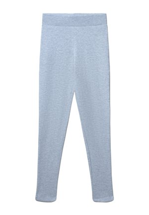 LUNGHI VITA ALTA - Leggings - grigio chiaro melange