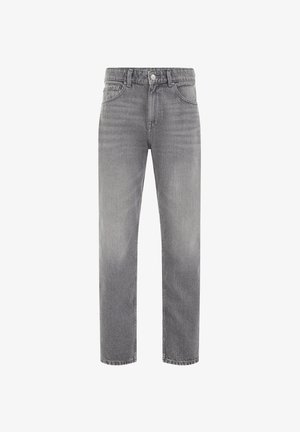 WE Fashion BLUE RIDGE - Džíny Straight Fit - grey