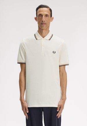 Fred Perry, Polo - ecru / dark carmel / black