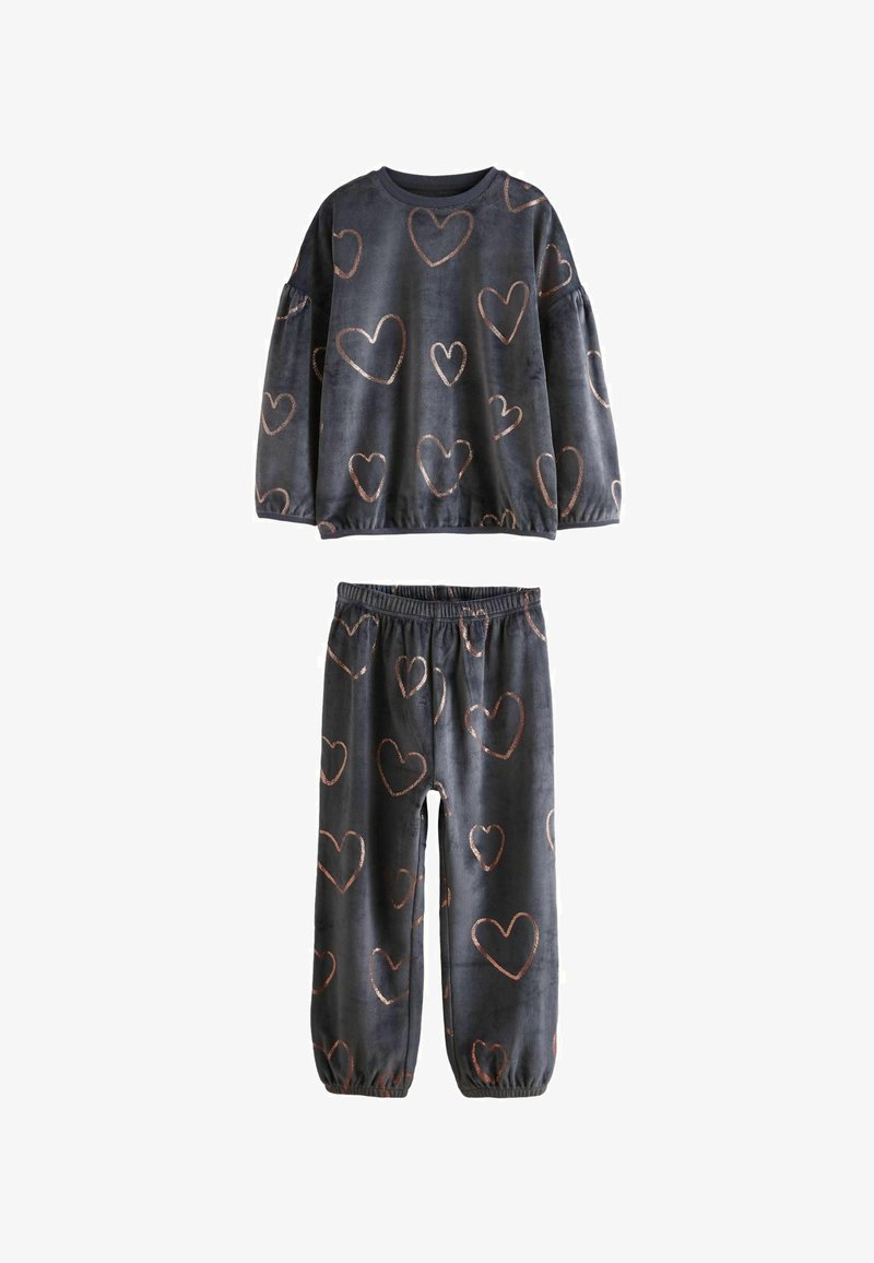 Next COSY REGULAR FIT SET - Pidžamas komplekts - charcoal grey heart