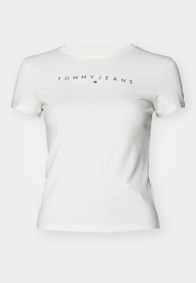 Tommy Jeans T-shirt print wit Tommy Jeans T-shirt print wit