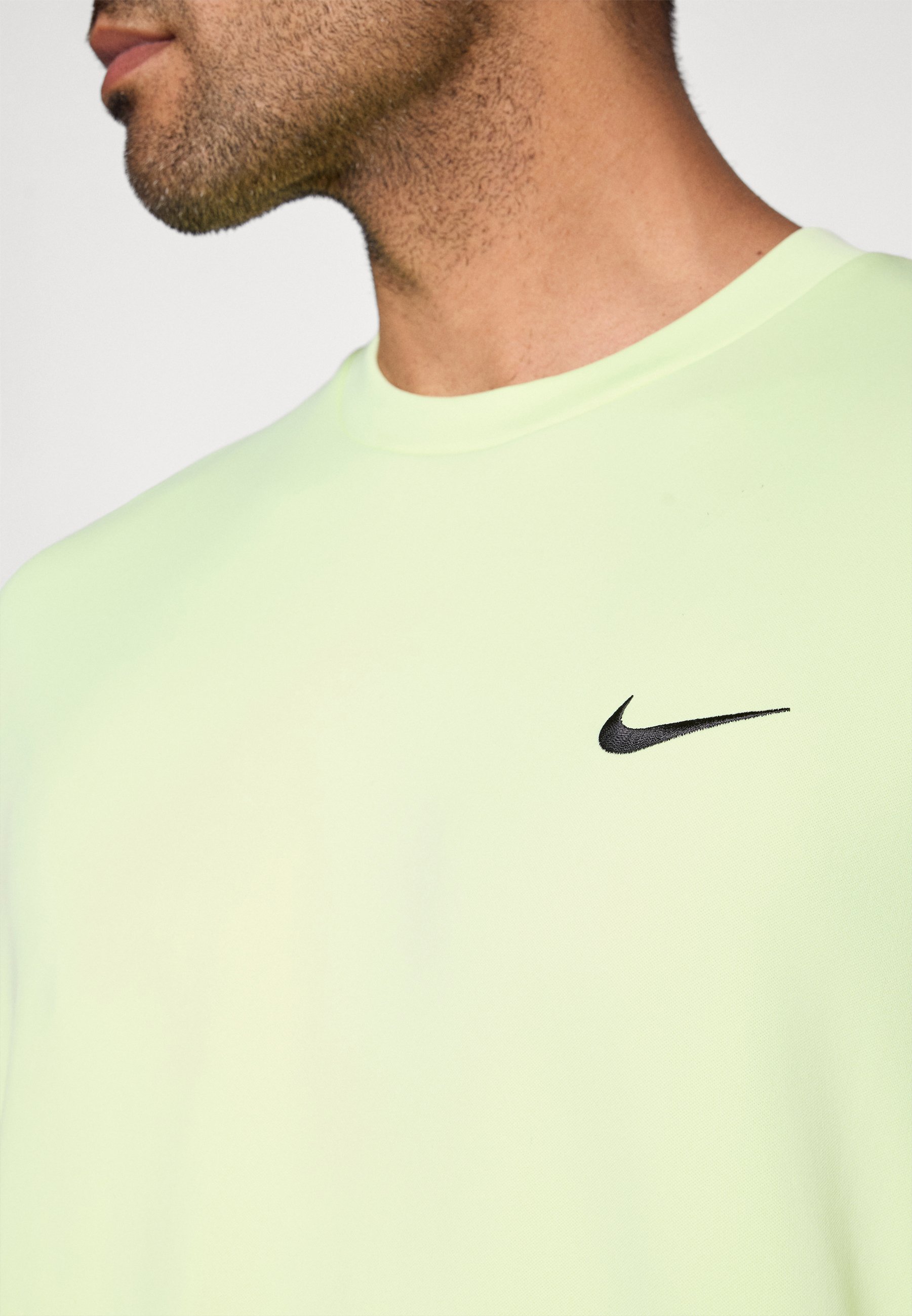 lime green nike crew neck