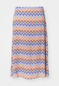 NOVA LIFE MIDI SKIRT  - Jupe trapèze - copper tan/bali zigzag