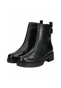 Gabor Bottines à plateau - schwarz mel