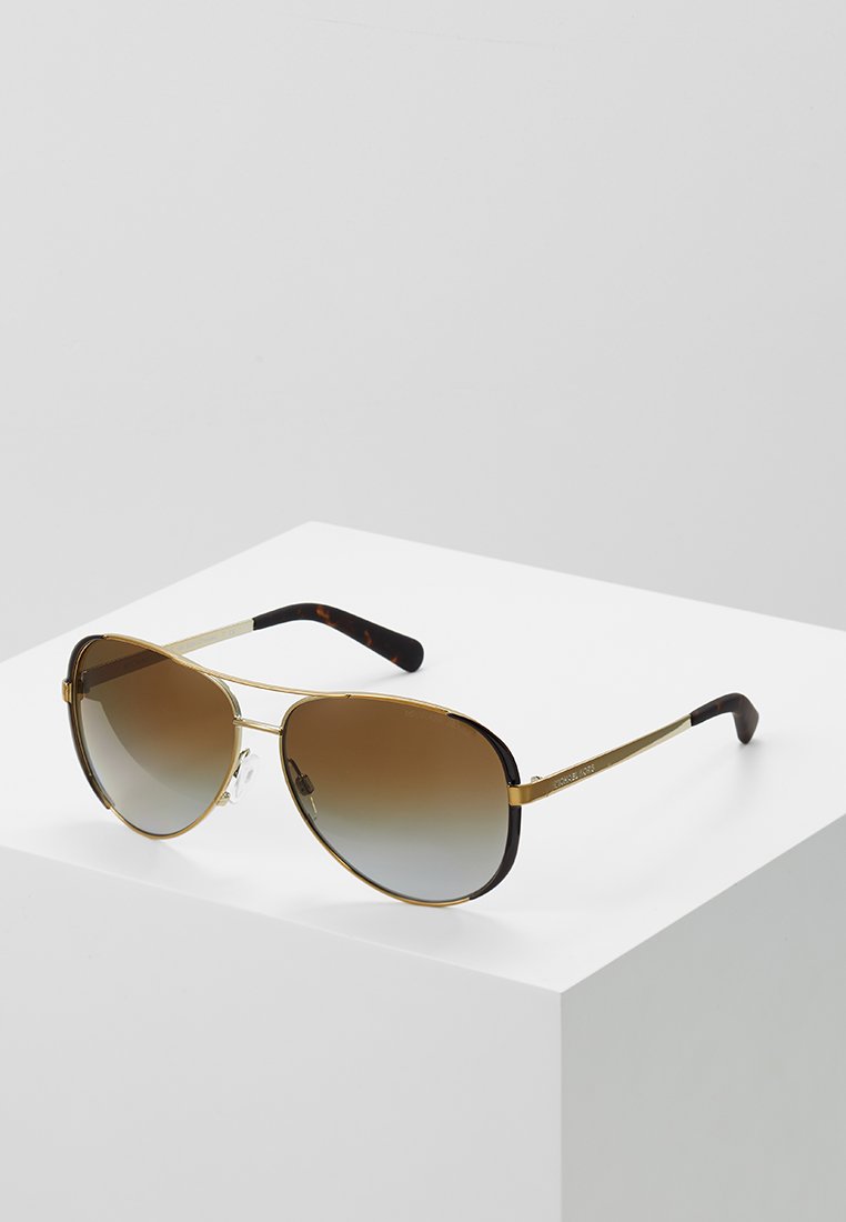 Michael Kors - CHELSEA - Lunettes de soleil - gold/dark chocolate brown, Agrandir