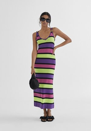 LOLA CASADEMUNT Maxi šaty - purple, green, pink