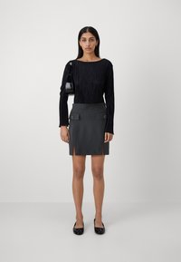 Elisabetta Franchi WOMENS SKIRT - Miniszoknya - nero