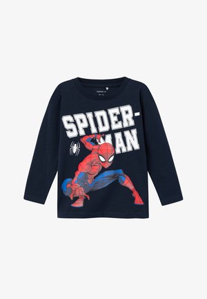 NMMNAZA SPIDERMAN - Långärmad tröja - dark sapphire