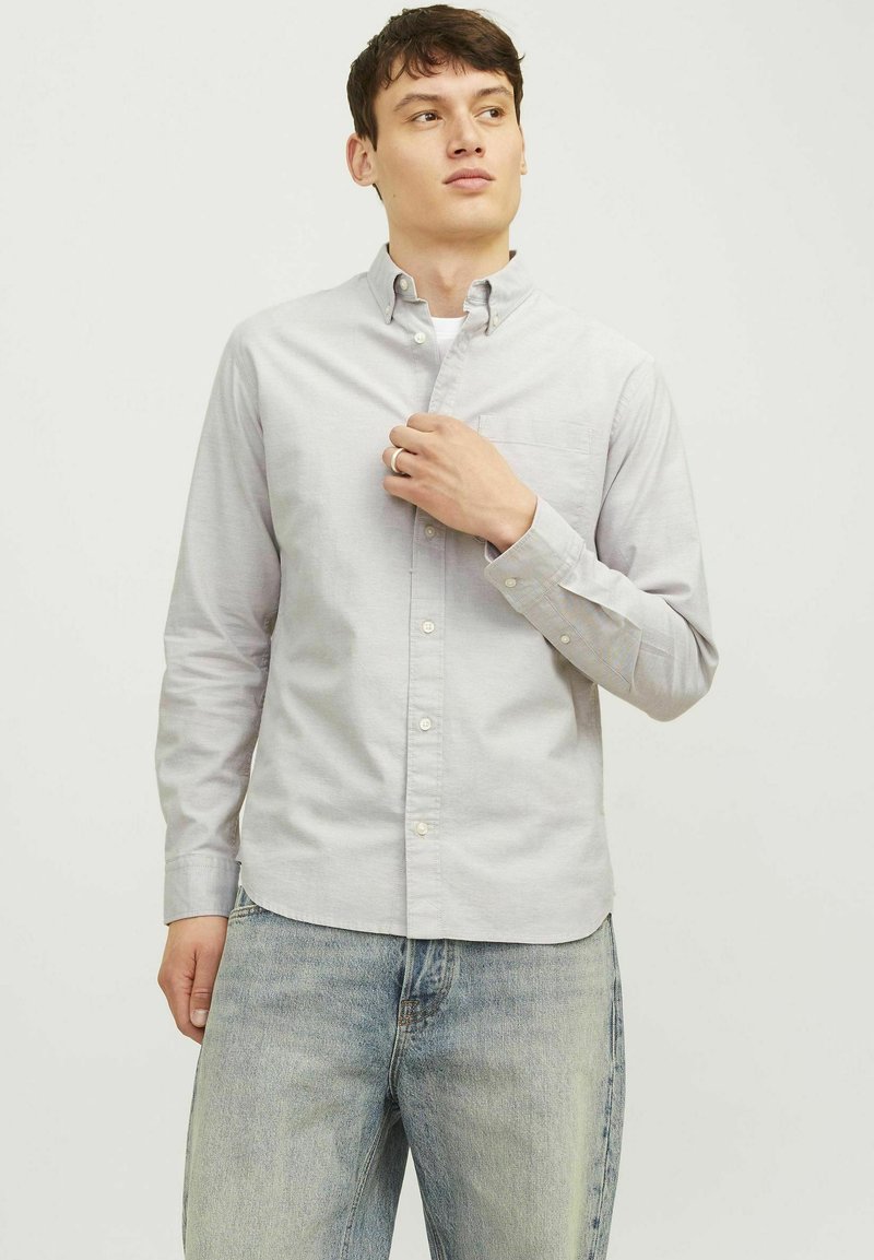 Jack & Jones PREMIUM JPRBLUBROOK OXFORD  NOOS - Vapaa-ajan kauluspaita - summer sand