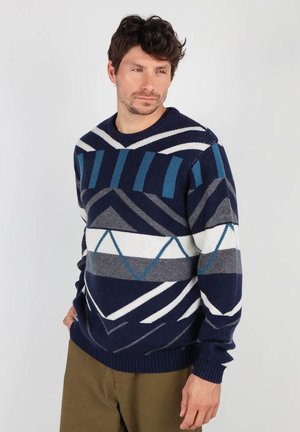 Putri Pullover Dark Navy Melange main image 1