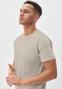 Matinique JERMANE STRIPE - T-shirts print - morel