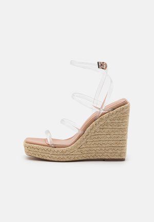 Madden Girl HILLARIE - Højhælede sandaletter / Højhælede sandaler - clear