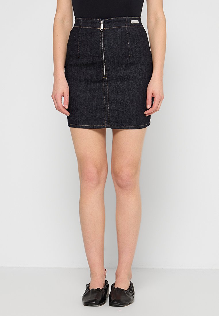 Calvin Klein Jeans Jeansrok zwart Calvin Klein Jeans Jeansrok zwart