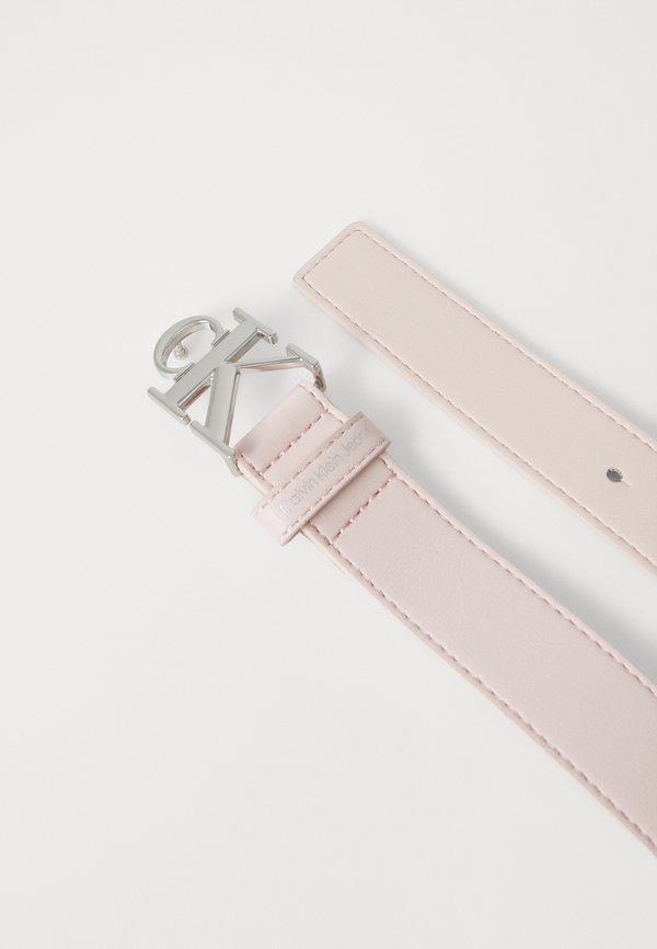 BUCKLE BELT UNISEX - Belt - silver peony3