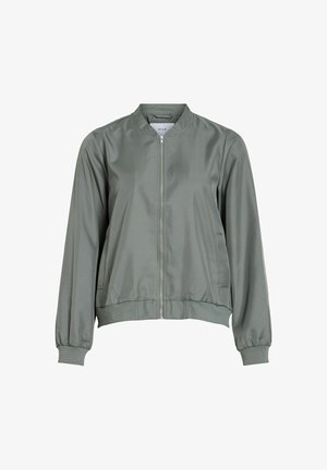 VILA, VIPAPAYA L/S BOMBER JACKET - NOOS - Chaquetas bomber - balsam green