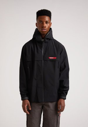 XENON R3D HOODED WATERPROOF - Chaqueta outdoor - BLACK