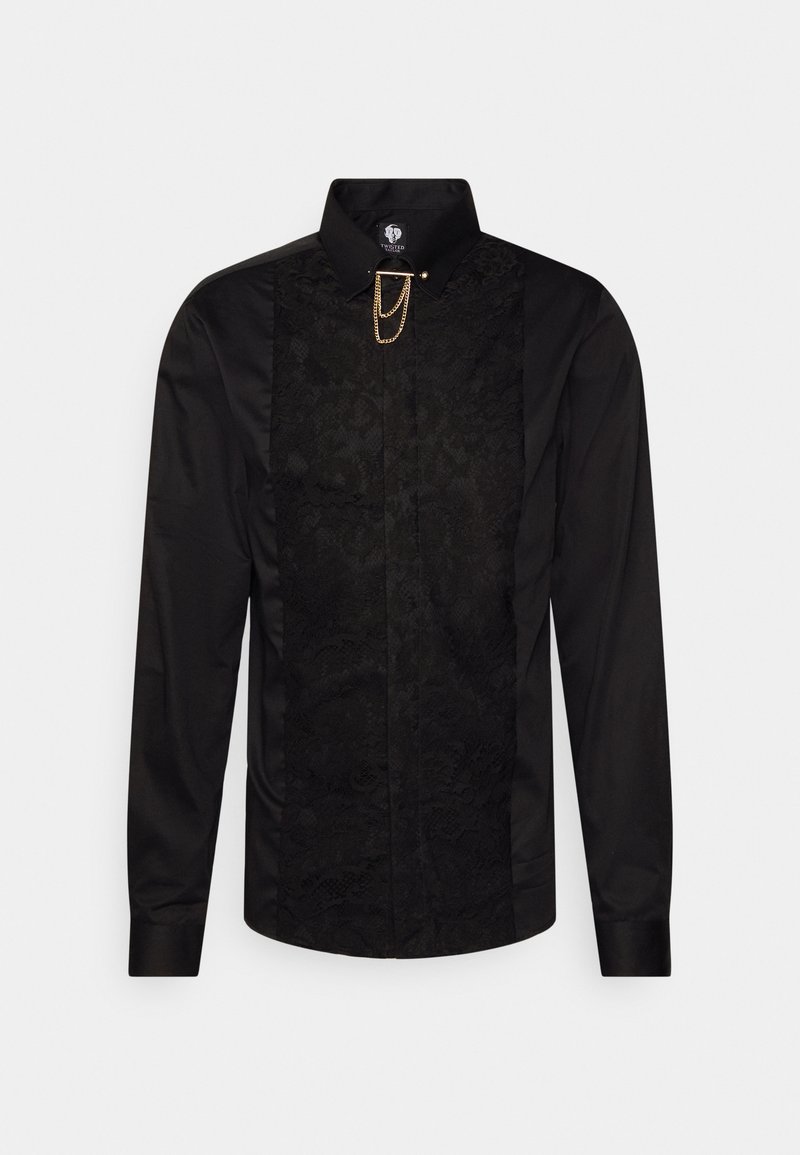 Twisted Tailor - FORM SHIRT - Pluus - black, Suurenda