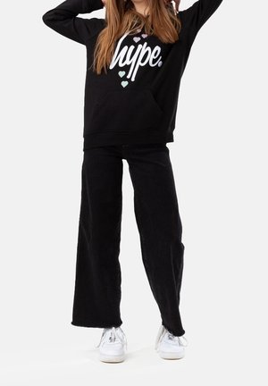 Felpa con cappuccio - black