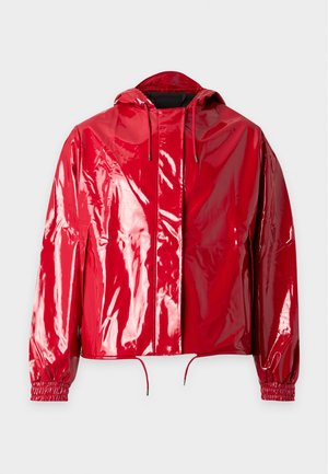 Rains, STRING JACKET UNISEX - Водоустойчиво яке - red gloss