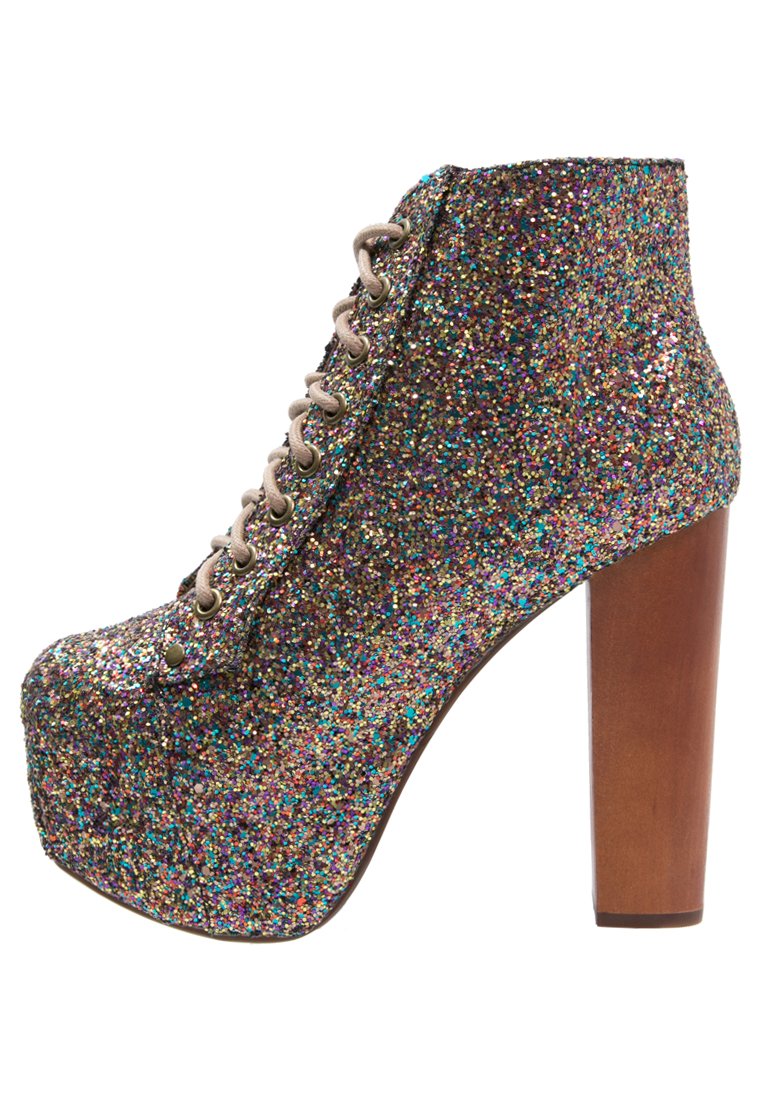 Jeffrey Campbell LITA - Lace-up ankle boots - multicolor/multi 