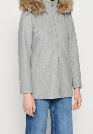 Halflange jas - grey