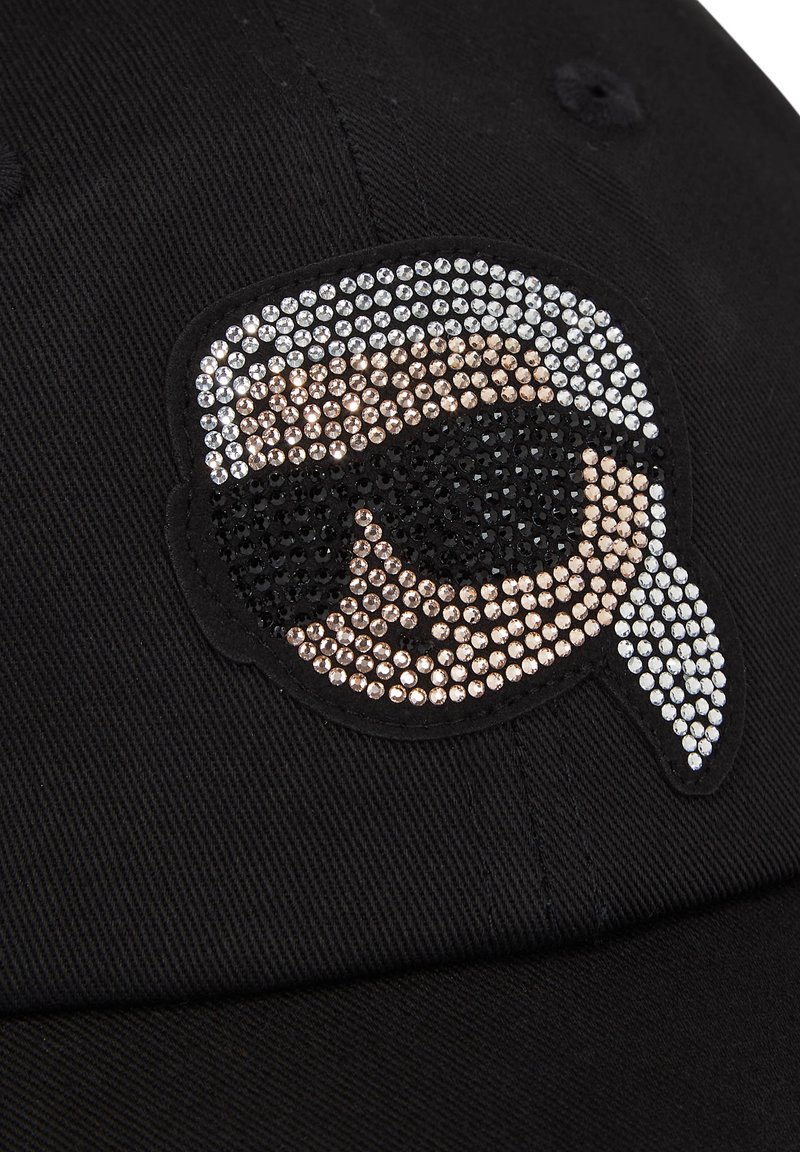KARL LAGERFELD IKON RHINESTONE - Cap - a black/black  display picture 1
