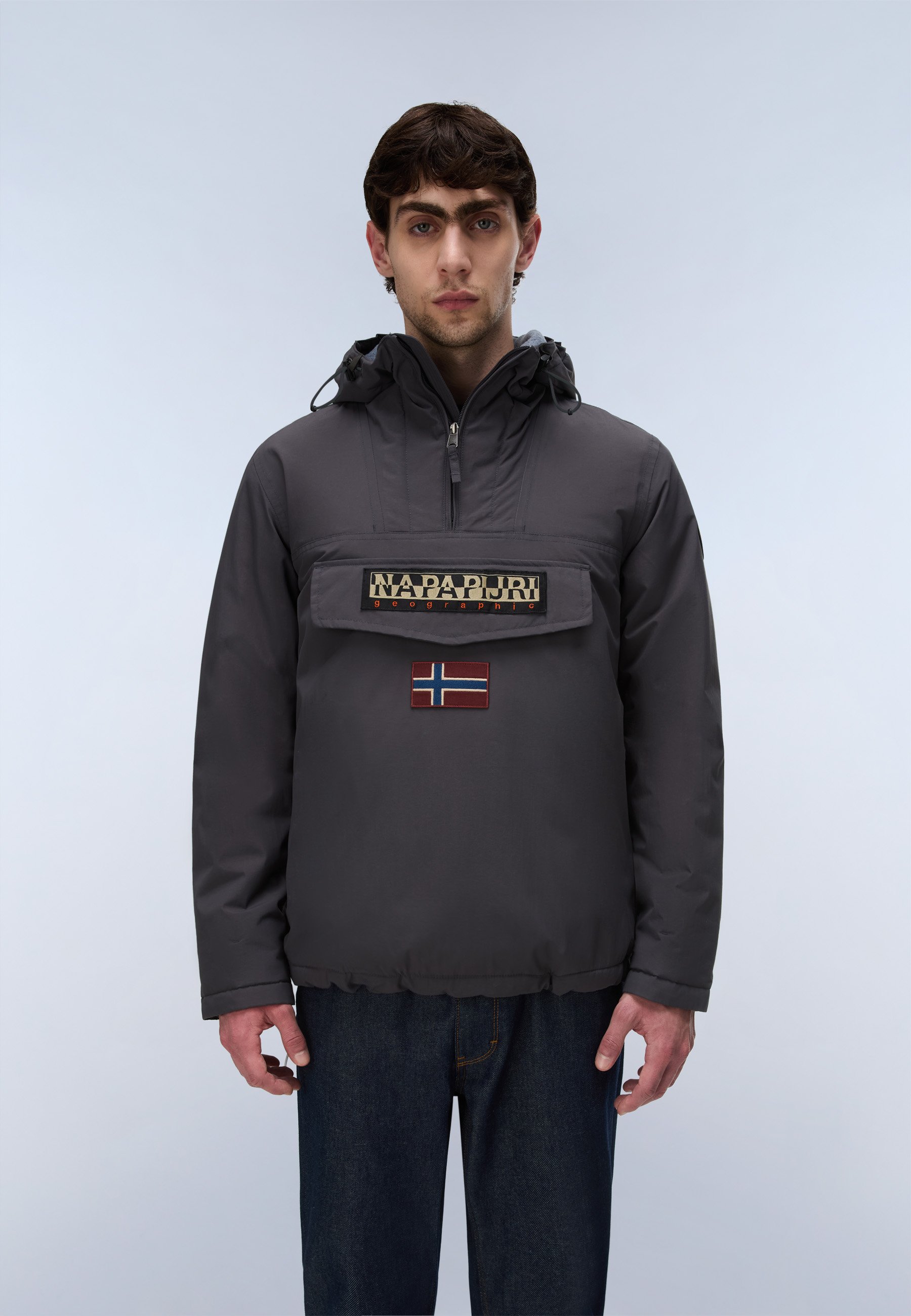 Napapijri RAINFOREST WINTER - Outdoor jacket - dark grey solid 