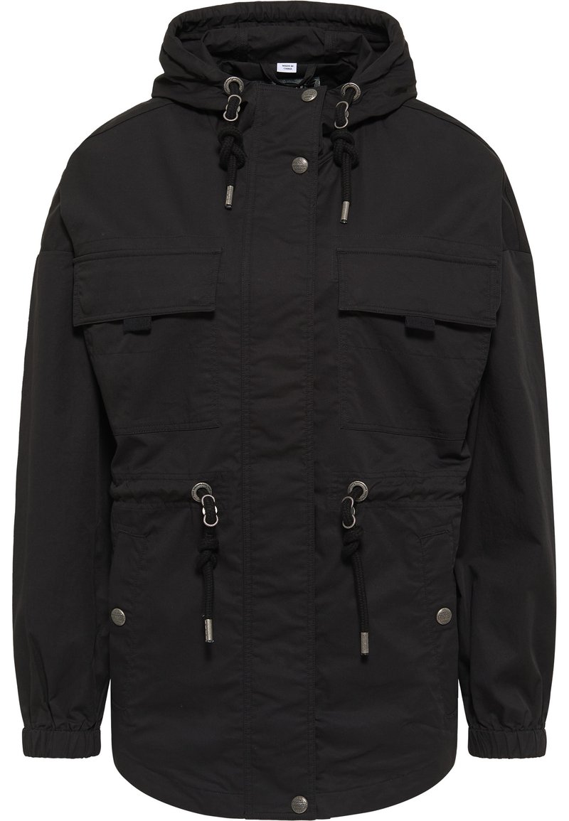 dreimaster Parka zwart