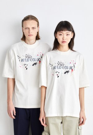UNISEX - Print T-shirt - offwhite