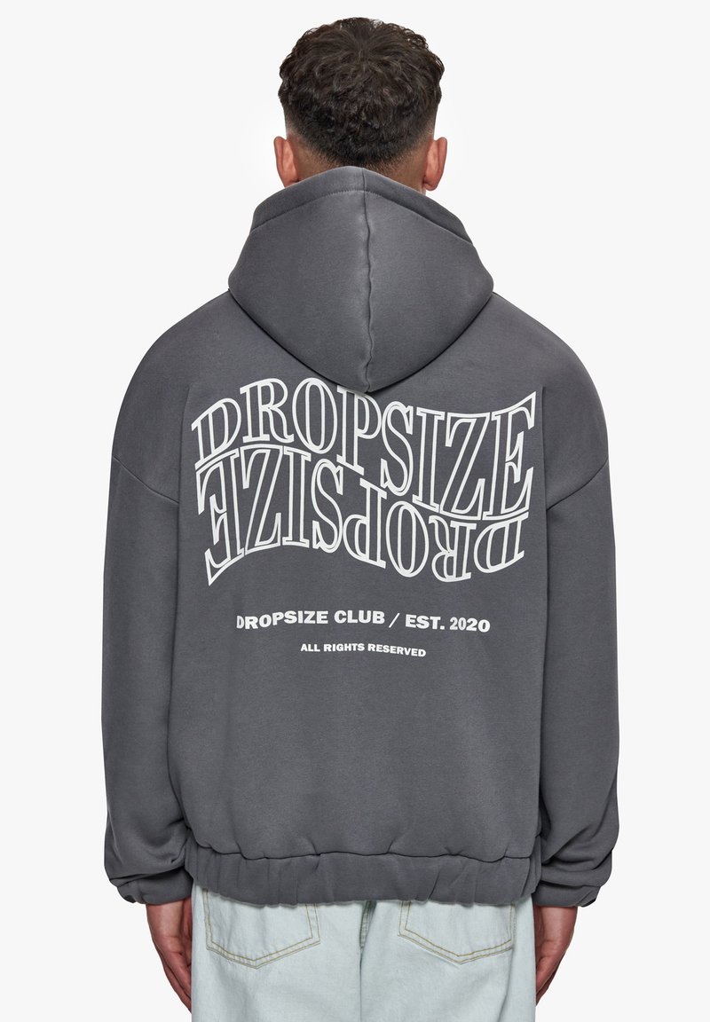 Dropsize HEAVY MIRRORED LOGO  - Sweatjakke - grey