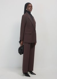 Calliope VITA ALTA - Pantalon classique - marrone