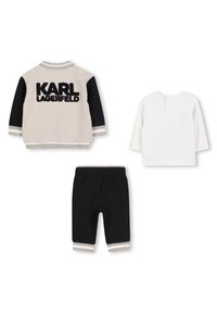 KARL LAGERFELD KIDS BABY 3 PACK - Ilgarankovis viršutinės dalies drabužis - black stone