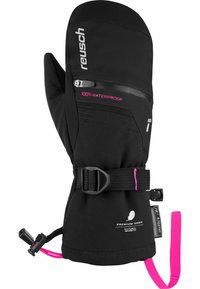 Reusch LANDO  - Fäustling - 7720 black pink glo
