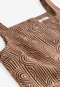 Non sélectionné, brown cream lyocell print
