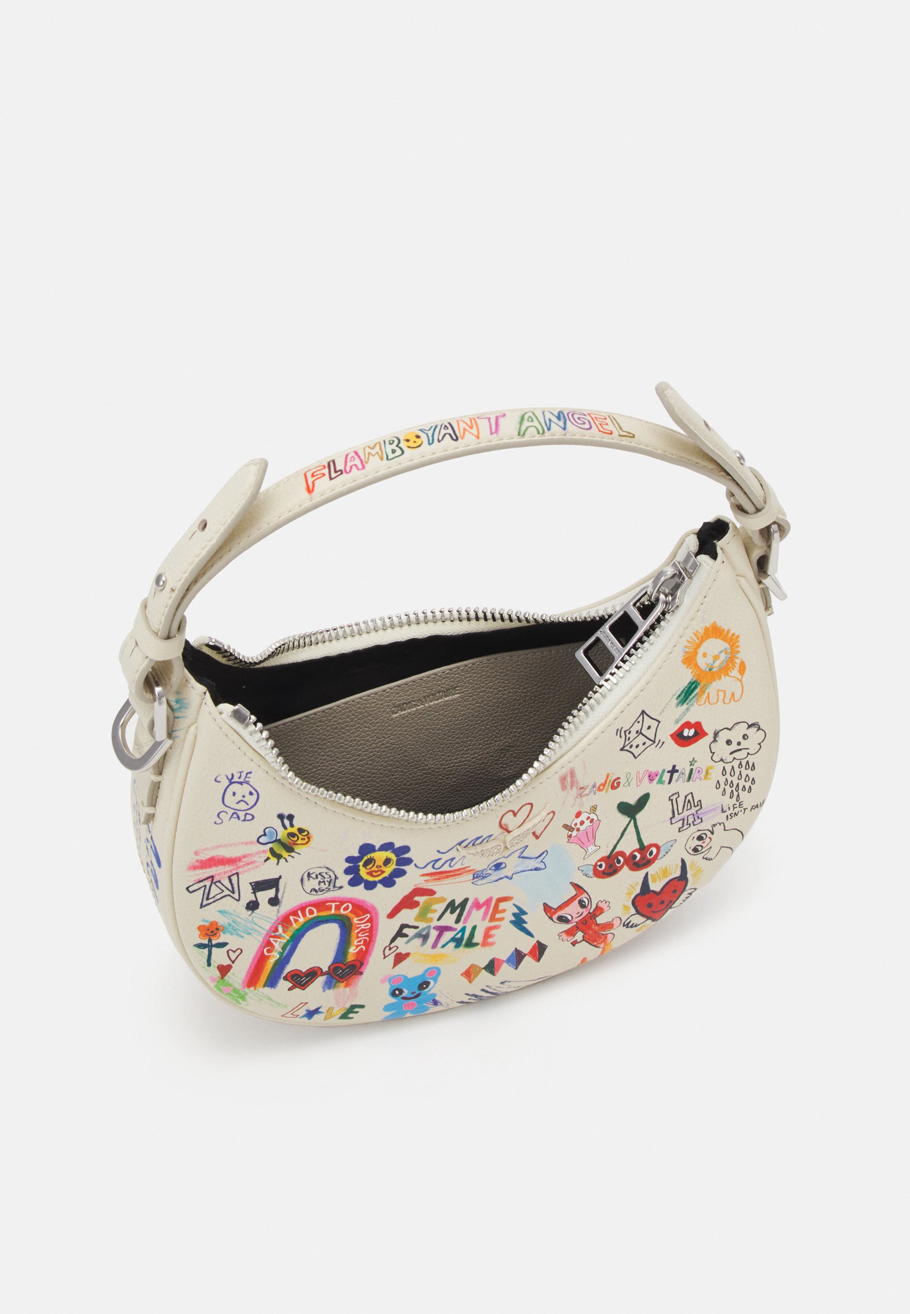 ZADIG & VOLTAIRE Humberto Cruzイラスト入りバッグ Rock Nano Humberto Cruz Crossbody - Zadig & Voltaire