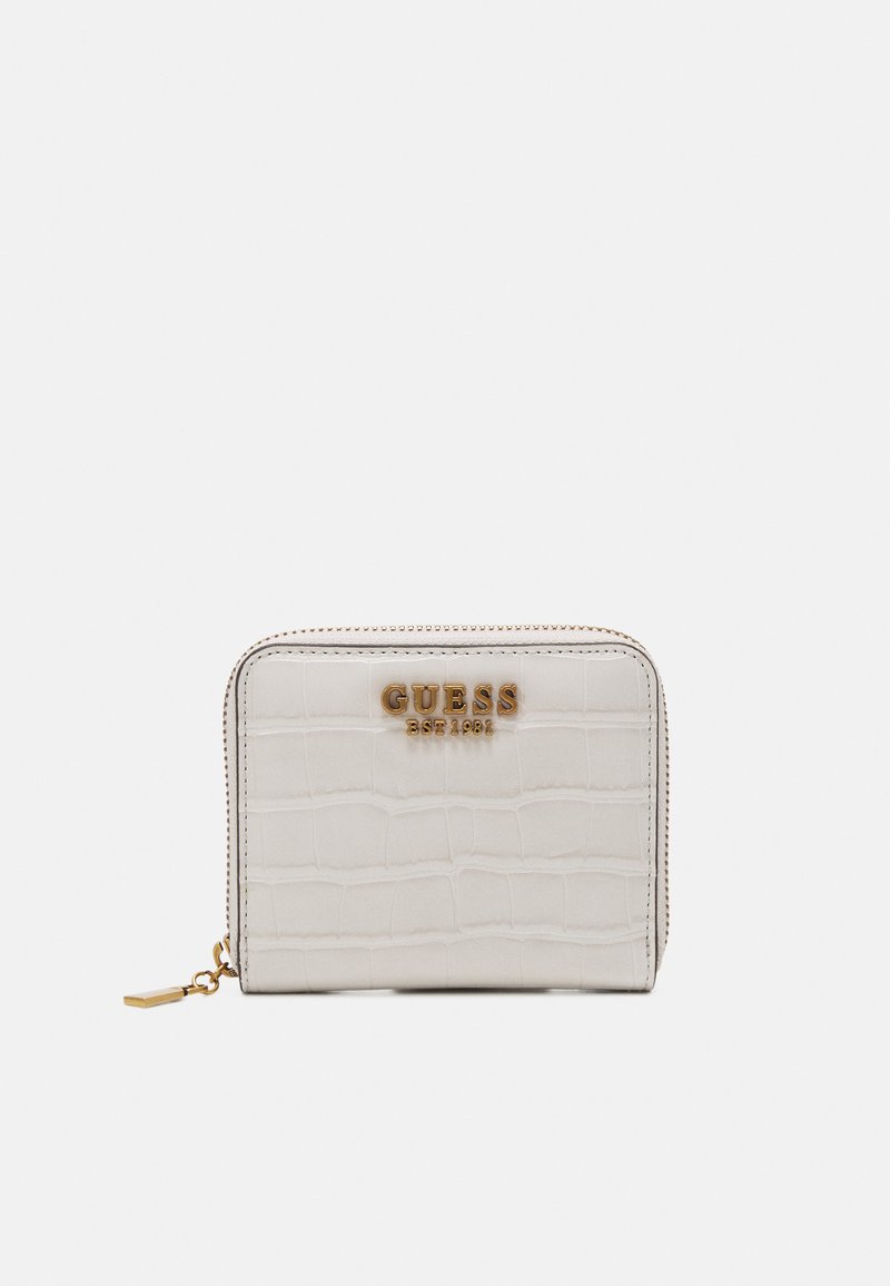 Guess LAUREL SMALL ZIP AROUND Wallet stone/beige Zalando.de